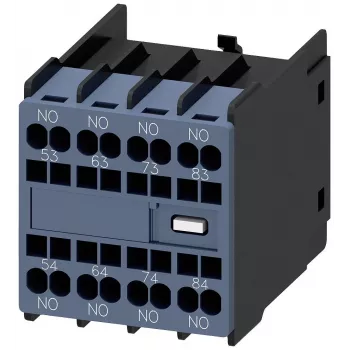 Siemens hjælpekontaktblok 3RH2911-2XA40-0MA0, 4-polet, 2NO+2NC
