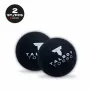 TALBOT torro squashbold, sort/rød, medium, 2-pak blister med rød prik 251105