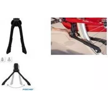 FISCHER cykelstativ aluminium sort (50176:FISCHER)
