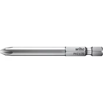 Wiha Phillips PH1 25mm Hex E6.3 chrom-vanadium bit 22509