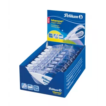 Pelikan blanco Maxi korrektionsrulle, 4,2 mm x 10 m, opløsningsmiddelfri, hvid 340315