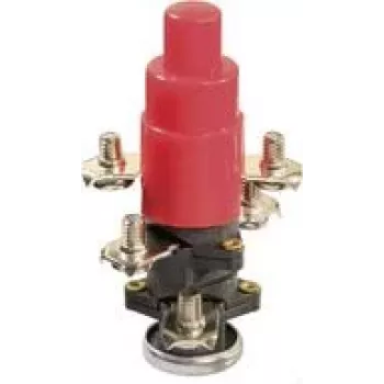 AS Schwabe 10960ET Thermal Protection Switch, 230 V, 16 A, IP54, Manual Reset, CEE Plug/Socket