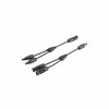 SHIVERPEAKS PV4 T-adapter-kabelsæt, 2-til-1, 4 mm², sort, 30 cm BS02-21032