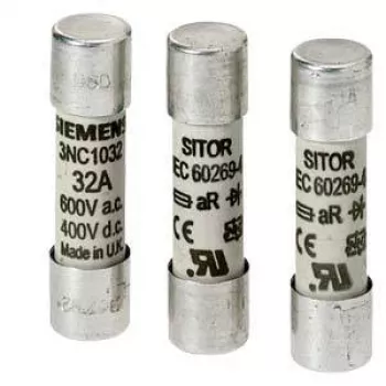 SIEMENS SITOR cylindrisk sikring 80A 660V AC/700V DC gR 22x58mm (3NC2280)