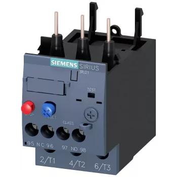 SIEMENS SIRIUS 3RU2126-1KB0 termisk overbelastningsbeskyttelse 9,0-12,5A klasse 10, skrueklemmer, 1NO+1NC