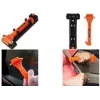 FIRST AID ONLY 2-i-1 nødhammer med selekniv, orange, 2-pak (P-30001 00)