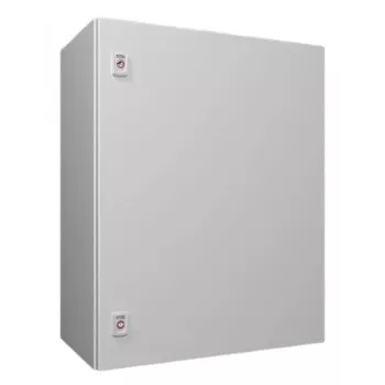 RITTAL AX kompaktkabinet 600x760x350 mm IP66 NEMA 4/12, stålplade, RAL 7035 1376000