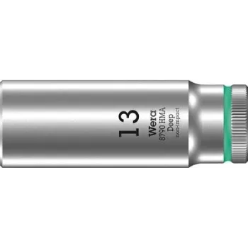 Wera 05004510001 Zyklop 1/4 inch drev 13 mm topnøgleindsats med Take it easy Tool Finder