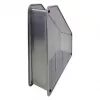 HELIT H2518000 Mesh-bladholder DIN A4 trådmetal sølv pulverlakeret, 1 stk