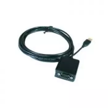 EXSYS EX-1302IS USB til RS-232 seriel adapter, FTDI-chipsæt, 0,8 m kabel, sort