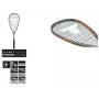 TALBOT TORRO Power 4000 squashketsjer, sort/orange, afbalanceret offensiv, Y-konstruktion 251004