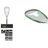 TALBOT TORRO squashketsjer Pro 6000, sort/grøn, offensiv, Y-konstruktion, 1 stk (251006)