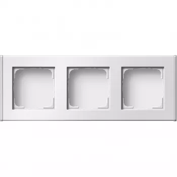Gira installationsprofil 136327 3-fach System 55 ren hvid