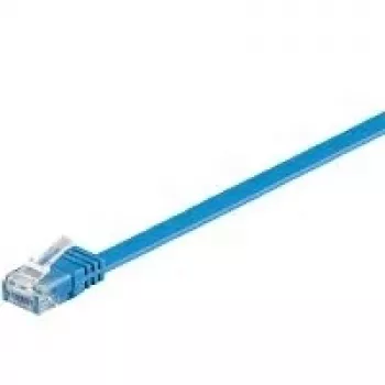 Wentronic RJ-45 CAT6 0,5m patchkabel, U/UTP, blå 96395