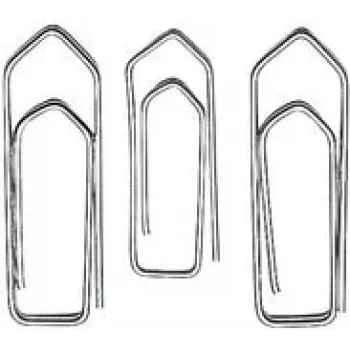 WEDO papirclips, blank galvaniseret, 32 mm, 1000 stk i æske (124 321000)