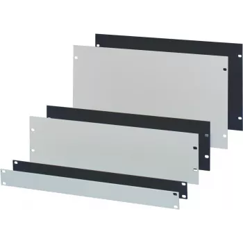 SCHROFF 19 inch blindplade 3U RAL 7035 lysegrå (30118-302)