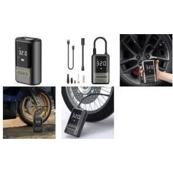 IWH 019703 batterikompressor 10 bar med powerbank-funktion