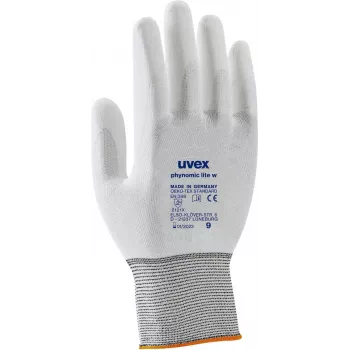 Uvex 60041 Sikkerhedshandsker hvid Elastan-Polyamid Størrelse 11 6004111
