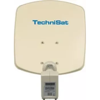 TechniSat DigiDish 33 parabolantenne med Universal Twin LNB, Beige 1033/2882