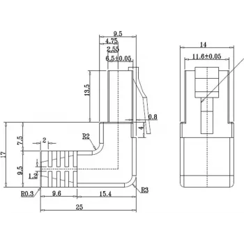 Wentronic Goobay CAT 5e patchkabel, 1x 90° vinklet, F/UTP, hvid, 5 m, CCA kobberbelagt aluminium, 1x RJ45 90° (8P8C) 94182