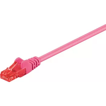 Wentronic 3 m Cat6 RJ-45 patchkabel magenta 95276-GB