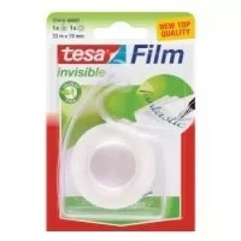 tesa film + håndafruller sæt, mat-usynligt klæbebånd 19 mm x 33 m, PP-film, skrivbar (57414-00005-03)