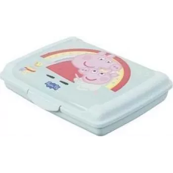 keeeper carla mini Peppa Pig madkasse, 0,5 L, aquamarin Deco-Click-boks mini, PP, clip-lukning, 1 stk. 1070462433600