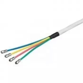 Wentronic Goobay 80 dB quattro-koaksialantennekabel med F-stik, 2x afskærmet, CCS, 10 m 67330