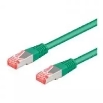 Wentronic 95647 CAT6 patchkabel, RJ45-stik til stik, 25 m, grøn