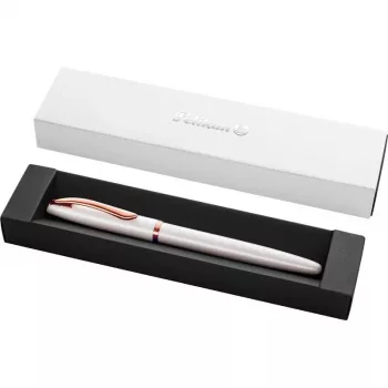 Pelikan Jazz Noble Elegance rullepen, perlemorslak, sort blæk, mellemspids 400197460