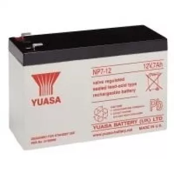 YUASA NP7-12L blybatteri (VRLA) 12V 7Ah genopladeligt batteri 48611