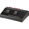 Wentronic Goobay højttaleromskifter, sort - forbinder op til 2 højttalerpar (60928)