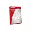Kores universallabels, 99,1 x 93,9 mm, hvid, 100 ark, 6 labels pr. ark, 600 labels i alt, afrundet kant L9993