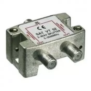Wentronic Goobay 2-vejs SAT-splitter 5-2500 MHz F-type (67001)