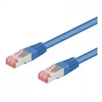 Wentronic Goobay CAT 6 patchkabel, S/FTP (PiMF), blå, 30 m, LSZH halogenfri, kobber 68275