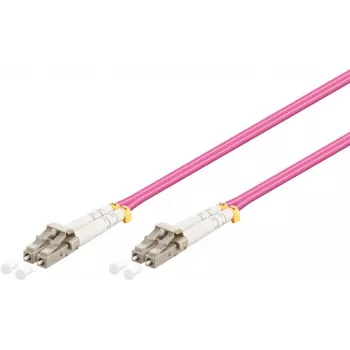 Wentronic 95938 fiber-patchkabel LC til LC multimode, pink