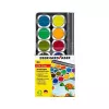 Faber-Castell Eberhard Faber Winner dækfarvesæt, 24 lysende farver, gennemsigtigt aftageligt låg fungerer som blandepalette 578324