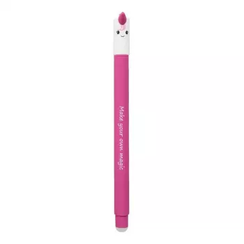 Faber-Castell Eberhard Faber Animal Erase it! enhjørning gelpen 0,7 mm blå, genopfyldelig, viskelbar (1 stk) 582111