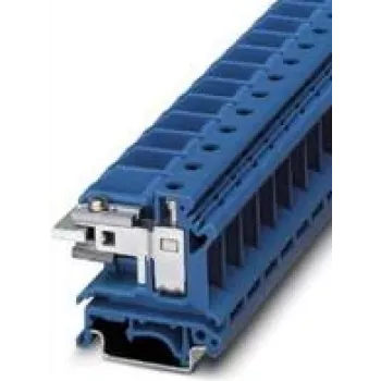Phoenix Contact 3006166 N-Disconnect Terminal Block UIKN 16 BU - Blue, 16 mm², Screw Connection