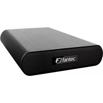 Fantec DB-AluAir U2e 3,5 inch SATA HDD-kabinet, USB 2.0 & eSATA, sort 1594