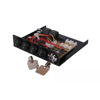 EXSYS EX-3466-2 SATA III 4-port-switch - 1-til-4 HDD/SSD-skifter, 6Gbps, hot-swap, Marvell-chipsæt