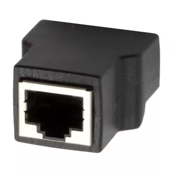 EXSYS EX-49112 RJ45-bøsning til 8-pin terminalblok-adapter med trykknap, CAT.5e