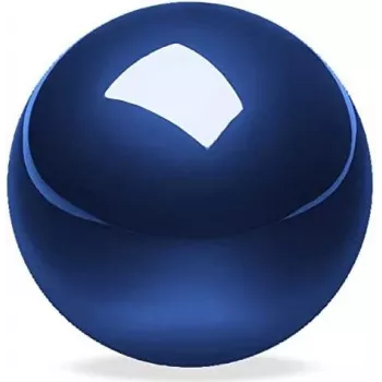 Perixx PERIPRO-303GB kablet trackball-mus, 34 mm kugle, optisk sensor, 400/1000 DPI, USB, til højrehåndede, blå 18025