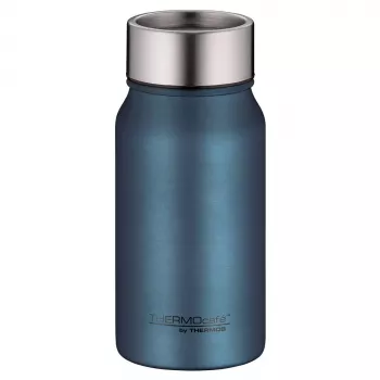THERMOS termokop TC, 0,35 L, matblå rustfrit stål, dobbeltvægget, lækagesikker 4097.342.035