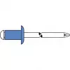 GESIPA blindnitte stål/stål 4x8mm fladrundt hoved klemområde 2,5-4,5mm (6310443)