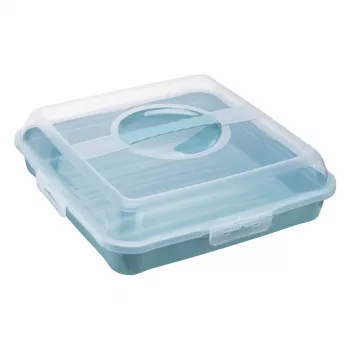 keeeper enrico kagefad & party-butler, Nordic Blue, aftagelig kagebund, ergonomisk greb 1066468000000