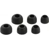 Renkforce in-ear hovedtelefon ørepropper, 3 par, sort (RF-5044672)