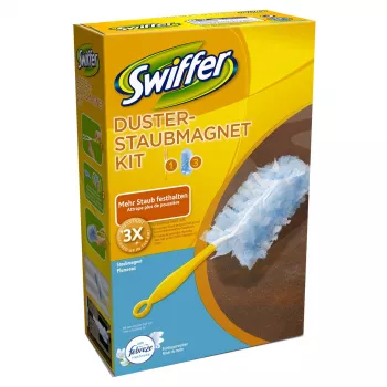 Swiffer støvmagnet med Febreze duft startpakke – støvkosthåndtag + 3 genopfyldninger 5410076542284