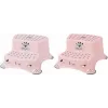 keeeper kids skammel Igor Minnie, Nordic Pink med tryk, belastning 120 kg, skridsikre fødder, 1 stk. 1003258124700