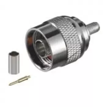 Wentronic Goobay N-type crimpstik til RG58-kabel, 5,2 mm, guldstift, 50 ohm 11361